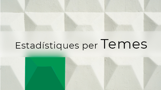 Accés a estadistiques per temes