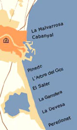 Plano de playas Plano de playas